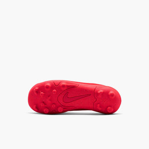 NIKE JR ZM VAPOR 17 CLUB FLEX MG BRIGHT CRIMSON/BLUR