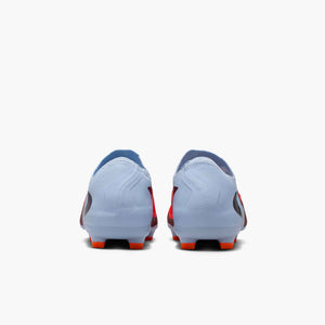NIKE JR PHANTOM 6 LOW PRO FG BRIGHT CRIMSON/ROYAL TINT