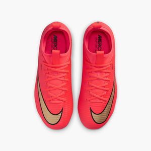 NIKE JR ZM VAPOR 17 ACADEMY FG BRIGHT CRIMSON/BLUR