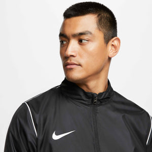 NIKE PARK20 REPEL RAINJACKET BLACK/WHITE