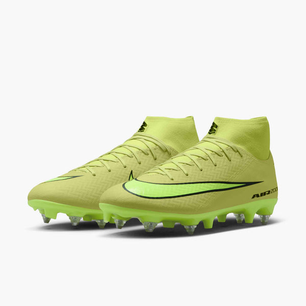 NIKE ZM SUPERFLY 10 ACADEMY SG LIMELIGHT/HYPER CRIMSON