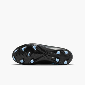NIKE JR ZM SUPERFLY 10 ACADEMY FG BLACK/ICE BLUE