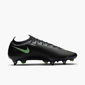 NIKE ZM VAPOR 17 ELITE SG BLACK/ILLUSION GREEN