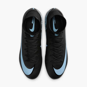 NIKE ZM SUPERFLY 10 PRO FG BLACK/ICE BLUE