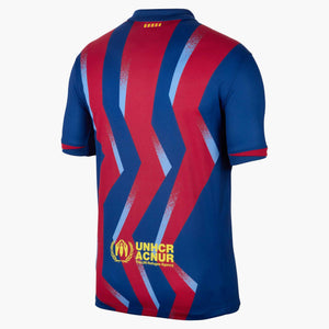 NIKE BARCELONA 25-26 FOURTH JERSEY GYM BLUE/SALSA RED