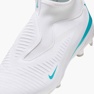 NIKE JR PHANTOM 6 HIGH ACADEMY FG WHITE/DUSTY CACTUS