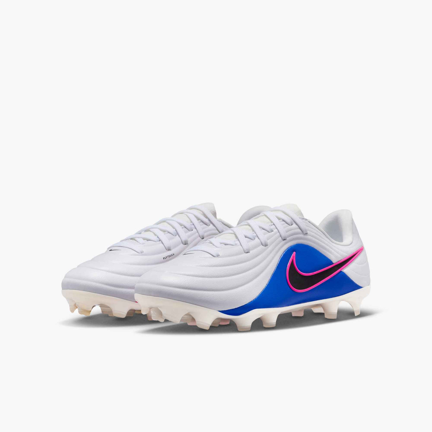 NIKE JR TIEMPO MAESTRO ACADEMY FG WHITE/RACER BLUE