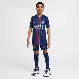 NIKE JR PSG 25-26 HOME SHORT MIDNIGHT NAVY/WHITE