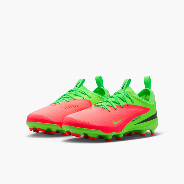 NIKE JR PHANTOM 6 LOW ACADEMY FG HAALAND HOT PUNCH