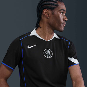 NIKE CHELSEA 25-26 THIRD JERSEY BLACK/FIELD SILVER
