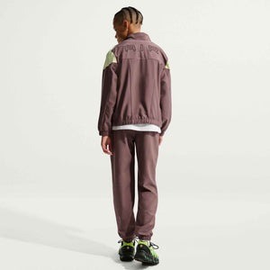 NIKE JR MBAPPE WOVEN TRACKSUIT PLUM ECLIPSE