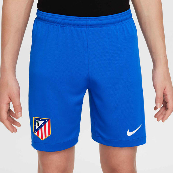 NIKE JR ATLETICO 25-26 HOME SHORT HYPER ROYAL/WHITE
