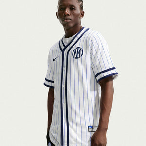 NIKE INTER 26-27 BASEBALL JERSEY WHITE/BLUE VOID
