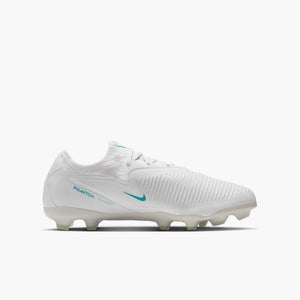 NIKE JR PHANTOM 6 LOW PRO FG WHITE/DUSTY CACTUS