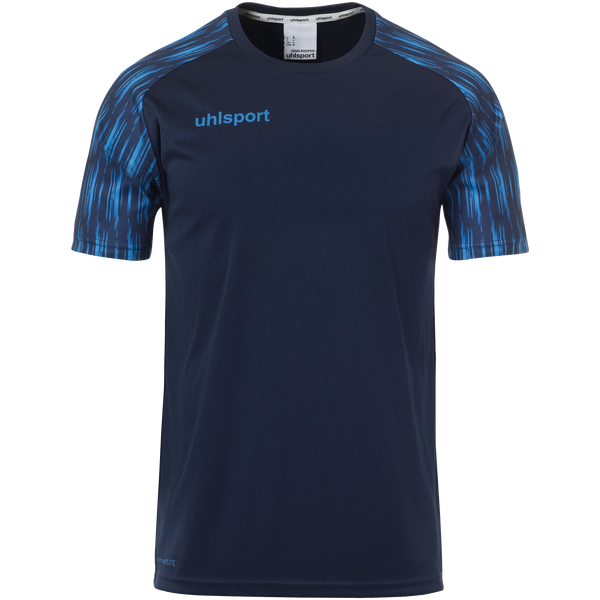 UHL REACTION GK SET NAVY/FLUO BLUE