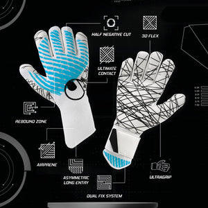 UHL FM CYBERTEC ULTRAGRIP HN WHITE/CYBER BLUE