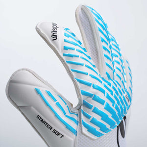 UHL JR FM CYBERTEC STARTER SOFT WHITE/CYBER BLUE