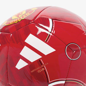 ADI MAN U 25-26 HOME BALL MUFC RED/ACTIVE MAROON