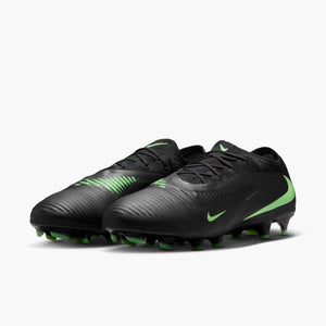 NIKE PHANTOM 6 LOW PRO FG BLACK/ILLUSION GREEN