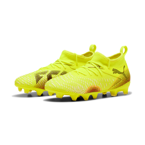 PUMA JR FUTURE 8 MATCH FG YELLOW ALERT/BLACK
