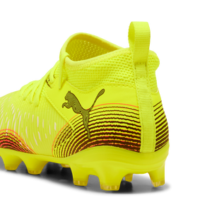 PUMA JR FUTURE 8 MATCH FG YELLOW ALERT/BLACK
