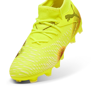 PUMA JR FUTURE 8 MATCH FG YELLOW ALERT/BLACK