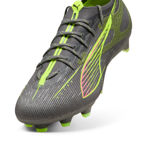 PUMA ULTRA 5 PRO FG MATTE SILVER/YELLOW ALERT