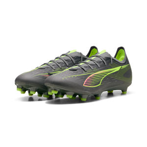 PUMA ULTRA 5 MATCH FG MATTE SILVER/YELLOW ALERT