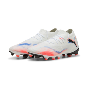 PUMA FUTURE 8 MATCH FG WHITE/BLACK/GLOWING RED