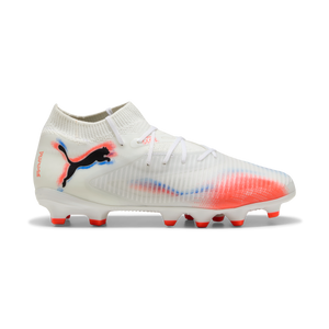 PUMA JR FUTURE 8 PRO FG WHITE/BLACK/GLOWING RED