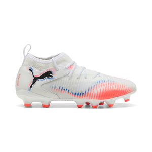PUMA JR FUTURE 8 MATCH FG WHITE/BLACK/GLOWING RED