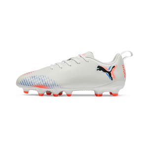 PUMA JR FUTURE 8 PLAY FG WHITE/BLACK/GLOWING RED