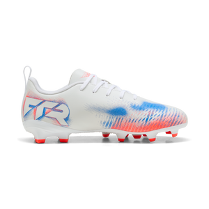 PUMA JR FUTURE 8 PLAY FG WHITE/BLACK/GLOWING RED