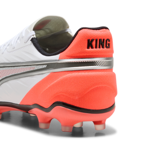 PUMA KING MATCH FG WHITE/GLOWING RED