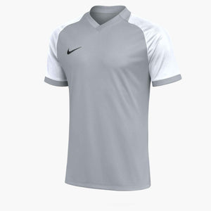 NIKE DRY-FIT TROPHY VI SS JERSEY WOLF GREY/WHITE