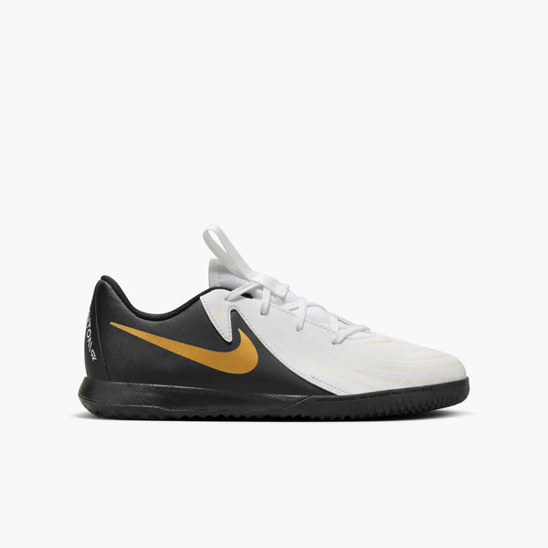 NIKE JR PHANTOM GX ll ACADEMY IC WHITE/BLACK/METTALIC GOLD