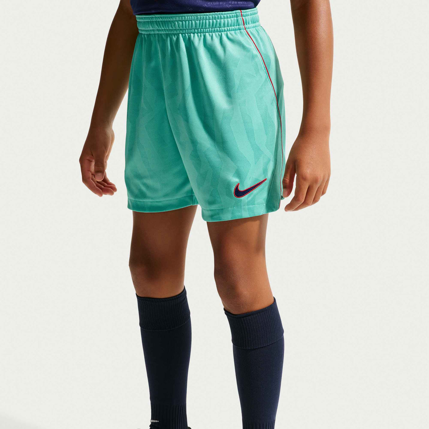 NIKE JR BARCELONA 26-27 THIRD SHORT GREEN FROST