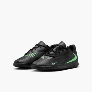NIKE JR PHANTOM 6 LOW CLUB IC BLACK/ILLUSION GREEN