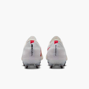 NIKE ZM SUPERFLY 11 ELITE SG WHITE/BRIGHT CRIMSON