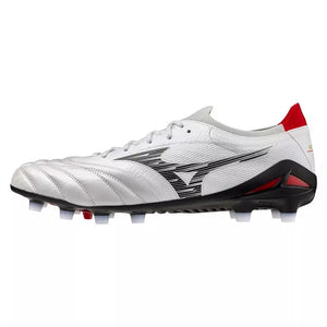 MIZUNO MORELIA NEO IV BETA ELITE FG WHITE/BLACK/CHINISE RED