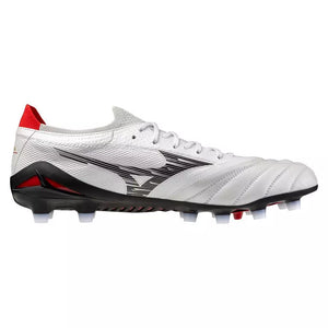 MIZUNO MORELIA NEO IV BETA ELITE FG WHITE/BLACK/CHINISE RED