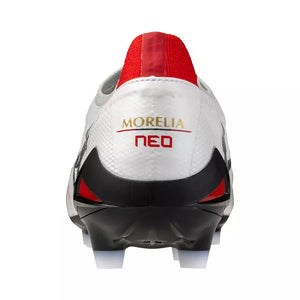 MIZUNO MORELIA NEO IV BETA ELITE FG WHITE/BLACK/CHINISE RED