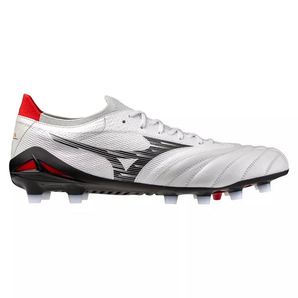 MIZUNO MORELIA NEO IV BETA ELITE FG WHITE/BLACK/CHINISE RED