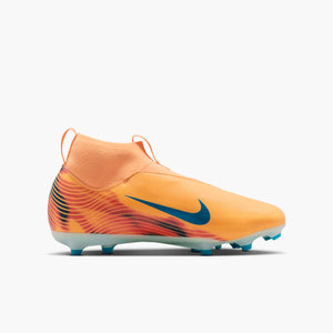 NIKE JR ZM SUPERFLY 10 ACADEMY FG MBAPPE MELON TINT/IGLOO