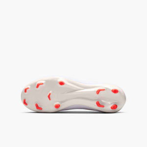 NIKE JR ZM SUPERFLY 11 ACADEMY FG WHITE/BRIGHT CRIMSON