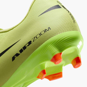 NIKE ZM VAPOR 16 ACADEMY FG LIMELIGHT/HYPER CRIMSON