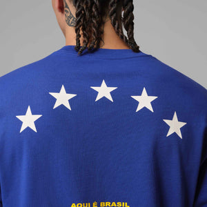 NIKE BRAZIL WC26 JORDAN LOGO TEE OLD ROYAL