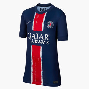 NIKE JR PSG 24-25 HOME JERSEY MIDNIGHT NAVY/RED
