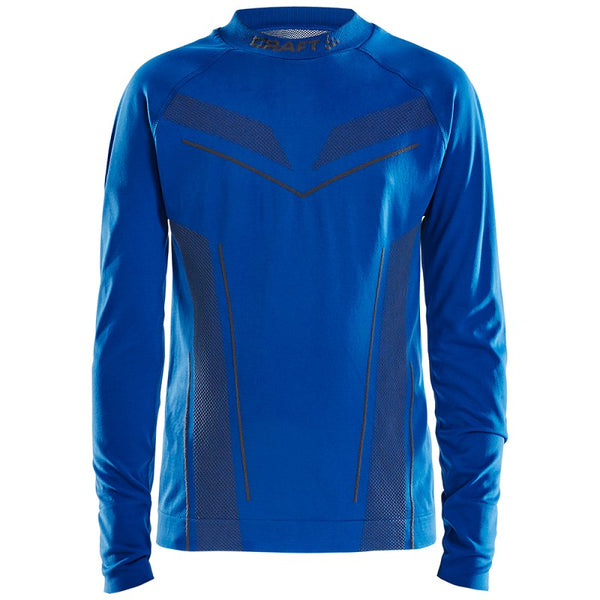 CRAFT JR PRO CONTROL TIGHT LS JERSEY ROYAL