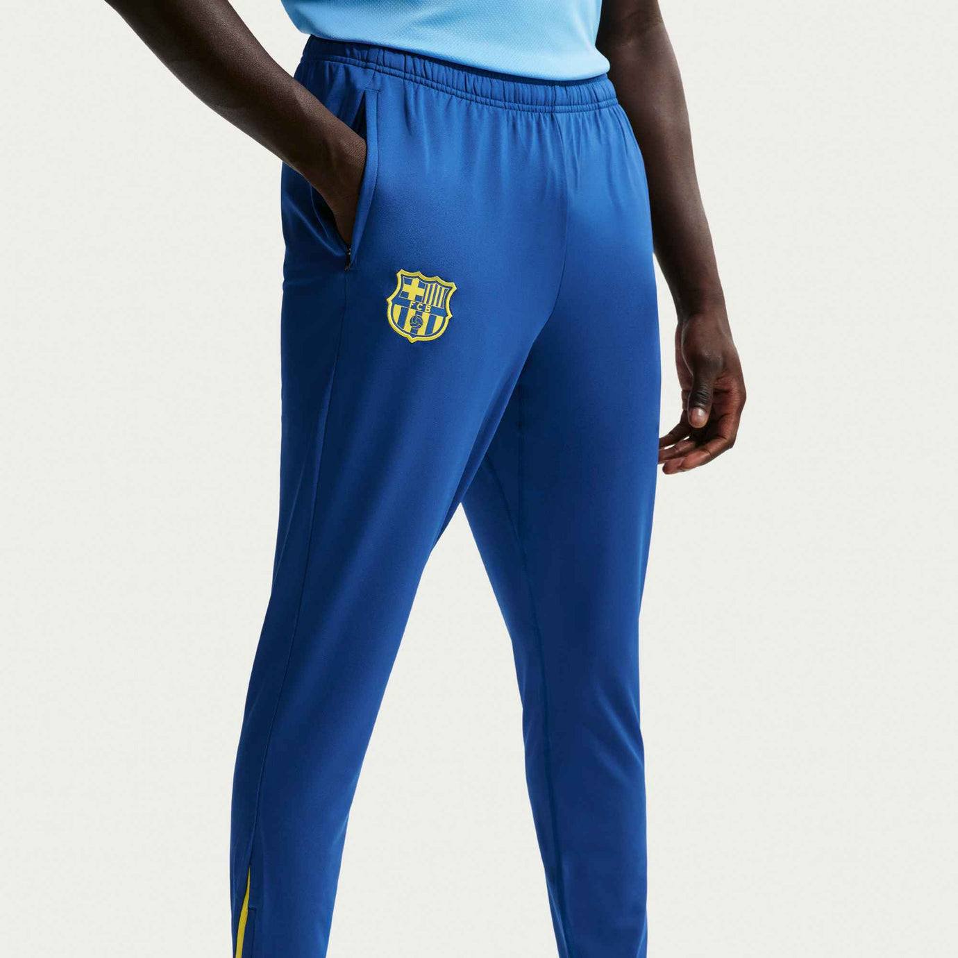 NIKE BARCELONA 25-26 STRIKE PANT GYM BLUE/OPTI YELLOW